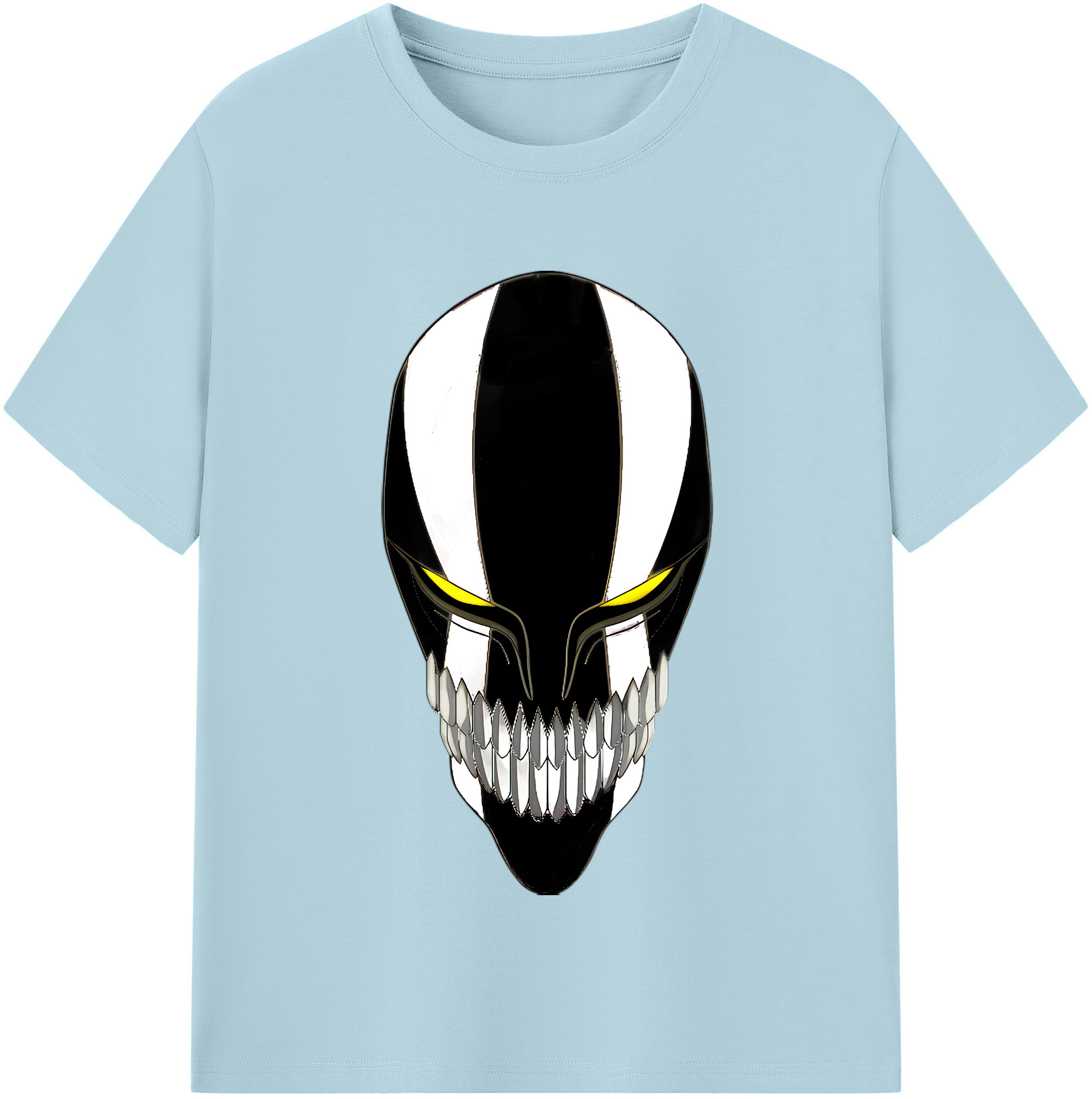 （画像用） ブリーチ 黒崎一護（くろさき いちご）BLEACH Kurosaki Ichigo 綿100％半袖Tシャツ（フロントプリント）
